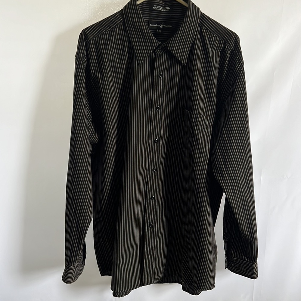 Beverly Hills Polo Club Long Sleeve Dress Shirt